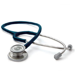 American Diagnostic Corp Clinician Stethoscope Adscope® Blue 1-Tube 22 Inch Tube Double-Sided Chestpiece