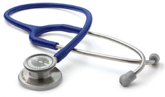 American Diagnostic Corp Clinician Stethoscope Adscope® Royal Blue 1-Tube 22 Inch Tube Double-Sided Chestpiece