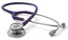 American Diagnostic Corp Clinician Stethoscope Adscope® Purple 1-Tube 22 Inch Tube Double-Sided Chestpiece