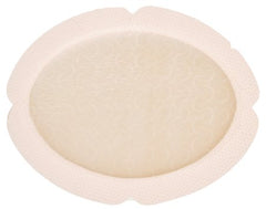 Molnlycke Silicone Foam Dressing Mepilex® Border Flex 5 X 6-3/10 Inch Oval Silicone Adhesive with Border Sterile
