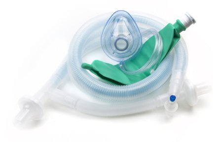 McKesson Anesthesia Breathing Circuit Expandable Tube 72 Inch Tube Single Limb Adult 2 Liter Bag Disposable