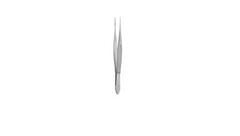 V. Mueller Eye Dressing Forceps Sklar® Packer-Mosquito 4 Inch Length Surgical Grade Stainless Steel NonSterile Ratchet Lock Finger Ring Handle Fine Serrated - M-1017057-2685 - Each