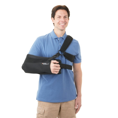 Breg Shoulder Immobilizer SlingShot® X-Large Airmesh® Material Buckle Closure Left or Right Arm