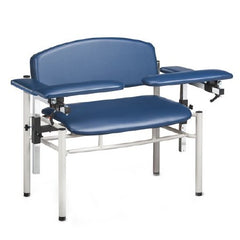 Clinton Industries Blood Drawing Chair SC Series Padded Flip Up Arm Desert Tan