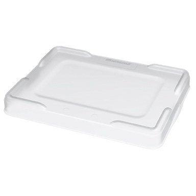 Akro-Mils Tote Lid Akro-Grid 1-5/16 X 11-1/2 Inch, Clear, Industrial Grade Polymer, Snap-on - M-1017512-3431 - Case of 10