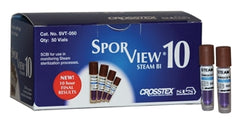 SPS Medical Supply SporView® 10 Sterilization Biological Indicator Vial Steam