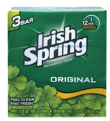 RJ Schinner Co Soap Irish Spring® Bar 3.75 oz. Individually Wrapped Original Scent