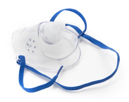 Oxygen Mask McKesson Elongated Style Pediatric Adjustable Head Strap