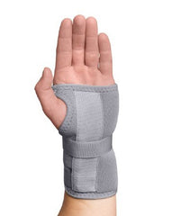 Core Products Wrist / Hand Brace Swede-O® Thermal Vent® Low Profile Aluminum / Nylon Left Hand Gray Small
