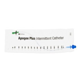 Hollister Intermittent Closed Catheter Apogee® Plus Touch Free Coude Tip 14 Fr. Without Balloon