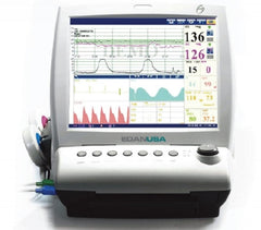 Edan USA Fetal Monitor F9 Series 1 bpm Resolution, +1 bpm Accuracy, 30 to 240 bpm Pressure Range, 100 to 240 V Operating Voltage, Automatic/Manual Zero Mode, 0 to 50°C Temperature Range