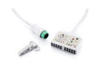 Mindray USA ECG Cable Adult Lifestage, 12 Lead, Defib-Proof For DPM 6, DPM 7 Patient Monitor