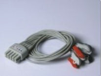 Mindray USA Leadwire 0.8 Meter, Gray, 12-Leads, Limb Wires, Clip, Adult/Pediatric Lifestage For BeneView Patient Monitor