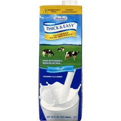 Hormel Food Sales Thickened Beverage Thick & Easy® Dairy 32 oz. Carton Milk Flavor Ready to Use Honey Consistency