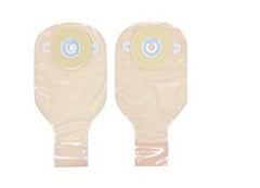 Nu-Hope Laboratories Ostomy Pouch Nu-Flex™ Nu-Barrier Plus Two-Piece System 11 Inch Length 1-1/8 to 2 Inch Stoma Drainable Deep Convex, Pre-Cut