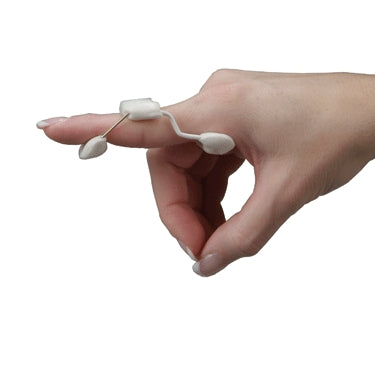 DeRoyal Finger Extension Assist LMB ACU-Spring Large Without Fastening Finger Silver / White