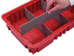 Market Lab Inc Storage Box Divider MarketLab Short Gray Polyurethane - M-1019006-4438 - Pack of 6