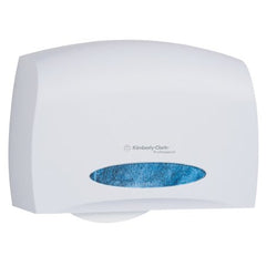 Kimberly Clark Toilet Tissue Dispenser K-C PROFESSIONAL White Plastic Manual Pull Jumbo Roll Wall Mount - M-1019026-1824 - Case of 1