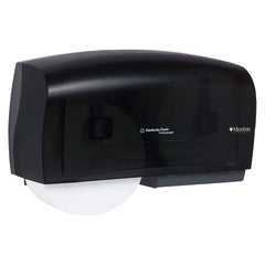 Kimberly Clark Toilet Tissue Dispenser K-C PROFESSIONAL Black Smoke Plastic Manual Pull Double Roll Wall Mount - M-1019040-2343 - Case of 1