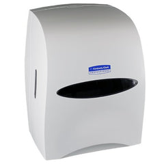 Kimberly Clark Paper Towel Dispenser SANITOUCH White Plastic Manual Pull Wall Mount - M-1019041-4596 - Case of 1