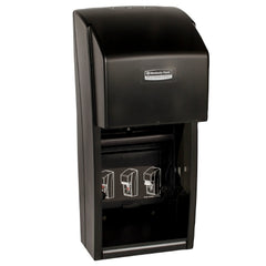 Kimberly Clark Toilet Tissue Dispenser Kimberly-Clark Professional Gray Smoke Plastic Manual Pull Double Roll Wall Mount - M-1019064-4157 - Case of 1