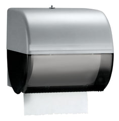 Kimberly Clark Paper Towel Dispenser K-C PROFESSIONAL Black Smoke Plastic Manual Pull 1000 Foot Roll Wall Mount - M-1019070-4856 - Case of 1