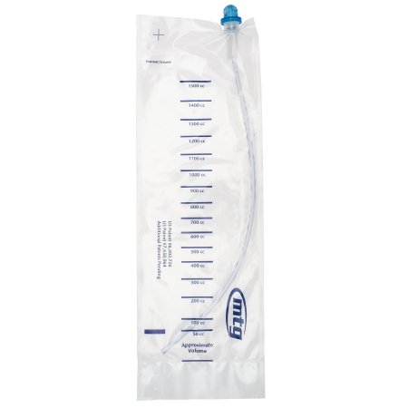 Closed System Catheter MTG Instant Cath® Straight 14 Fr. Without Balloon Vinyl / Silicone