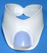 Luminaud Stoma Shower Collar 6 W X 4 H Inch, White, Semi-Rigid, PVC Plastic and Nylon