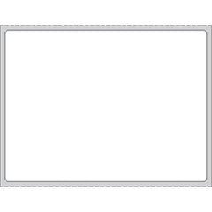 Precision Dynamics Blank Label pdc® Thermal Label White Paper 3 X 4 Inch - M-1019440-4888 - Case of 8