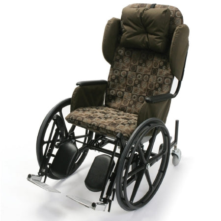 Smt Health Systems Tilt-In-Space Wheelchair Rock-King X3000 Full Length Arm Footrest Ambiance Print Upholstery 28-1/2 Inch Overall Width 20 Inch Seat Width 350 lbs. Weight Capacity