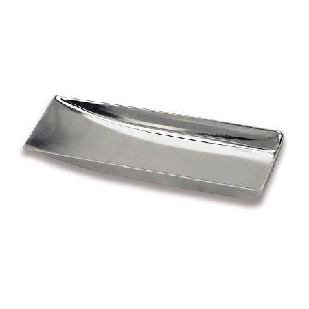 Lhasa OMS Needle Saucer Stainless Steel, Rectangular Shaped, Smooth, and Contoured