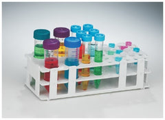 Fisher Scientific Centrifuge Tube Centrifuge Tube Rack SP Scienceware™ No-Wire™ 4 / 7 / 25 Place 1.5 mL / 15 mL / 50 mL Tube Size White 64 X 104 X 246 mm