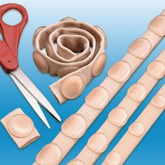 Patterson Medical Supply Gel Pads Silipos® 3/4 -2-1/4 Inch Round 16 per Strip NonSterile