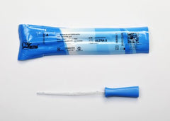 Cure Medical Urethral Catheter Cure Ultra® Straight Tip Lubricated PVC 8 Fr. 6 Inch