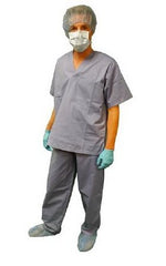 Med-Tech Resources Scrub Pants Cargo White Unisex