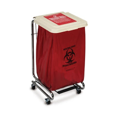 Medegen Medical Products LLC Hamper Stand Rolling Square Opening 30 - 33 gal. Foot Pedal Self-Closing Lid - M-1020319-3069 - Case of 1