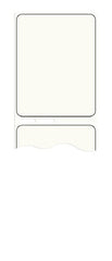 United Ad Label Blank Label DYMO® Printer Label White Thermal 1 X 2-1/8 Inch - M-1020451-2357 - Roll of 1