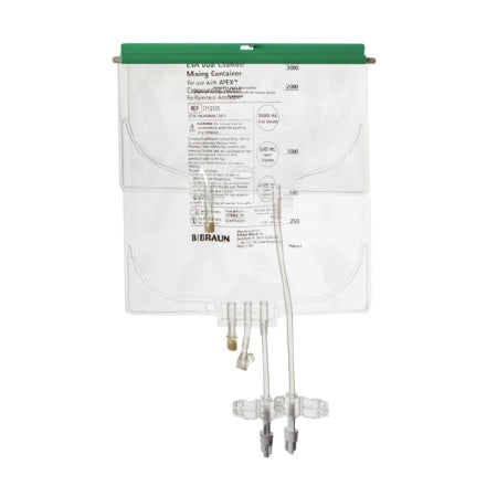 B. Braun Compounding Bag Apex™ 2000 mL - M-1020976-3030 - Case of 40