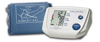 A&D Engineering Digital Blood Pressure Monitoring Unit LifeSource™ Desk Model Small Adult / Child Small Cuff