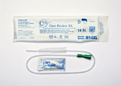 Cure Medical Urethral Catheter Cure Medical® Straight Tip Uncoated PVC 14 Fr. 25 Inch