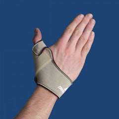 Patterson Medical Supply Flexible Thumb Splint Thermoskin Medium Hook and Loop Closure Right Hand