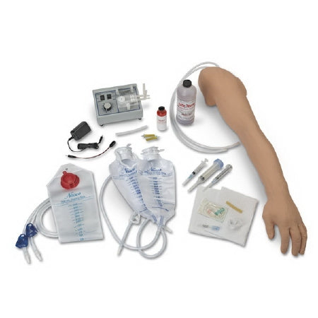 Nasco Venipuncture and Injection Arm Model with IV Arm Circulation Pump Life/Form® 15 lbs.