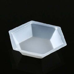 Globe Scientific WEIGHING DISH, ANTISTATIC HEXAGONAL PLAS 200ML (500/CS)