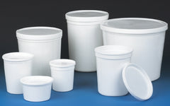 Globe Scientific Lab Storage Container Multi-Purpose HDPE / LDPE Closure 1,000 mL (32 oz.)