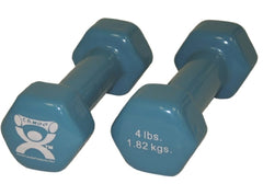 Fabrication Enterprises Dumbbell Pair Hexagon Heads CanDo® 4 lbs.