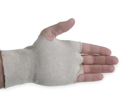 Grainger Fingerless Glove Liner Powder Free Polyester / Cotton White One Size Fits Most - M-1027447-3502 - Pack of 100