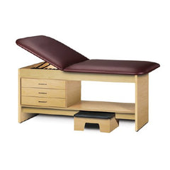 Clinton Industries Laminate Treatment Table with Stool Style Line Series Fixed Height 400 lbs. Weight Capacity