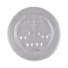 Solo Cup Lid Solo® Clear Straw-Slot Lid