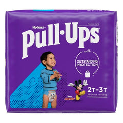 Kimberly Clark Male Toddler Training Pants Pull-Ups® Learning Designs® Size 2T to 3T Disposable Heavy Absorbency - M-1027989-1590 - Case of 74