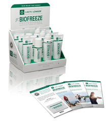 Performance Health Topical Pain Relief Biofreeze® Professional Counter Display 3.5% Strength Menthol Topical Gel 12 per Box
